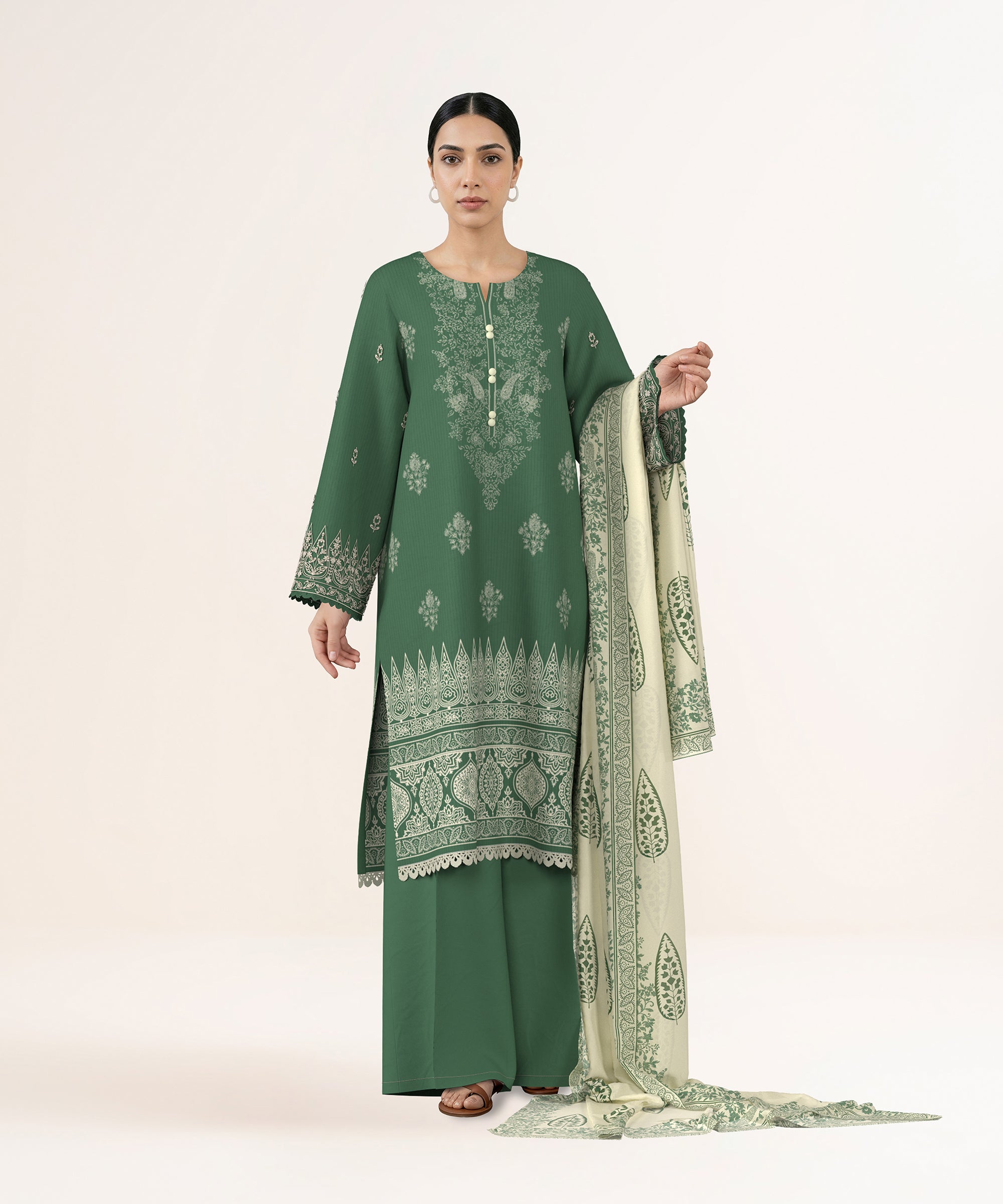 Sapphire Embroidered Lawn Unstitched 3 Piece