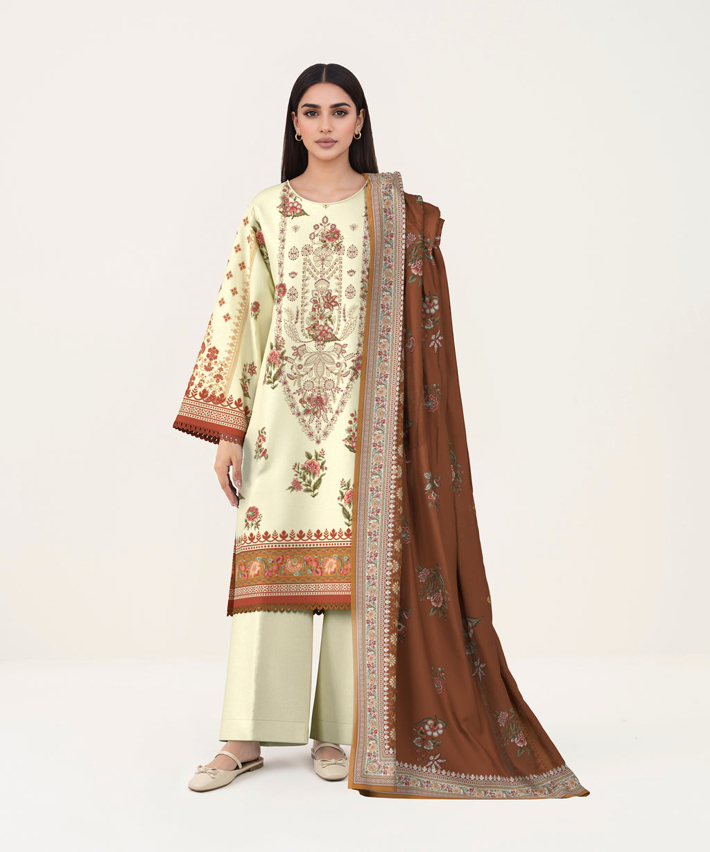 Sapphire Embroidered Lawn Unstitched 3 Piece