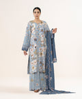 Sapphire Embroidered Lawn Unstitched 3 Piece